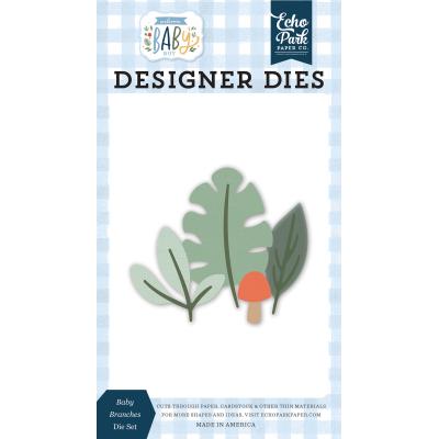 Echo Park Welcome Baby Boy Die Set - Baby Branches